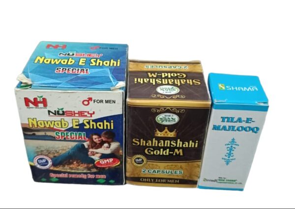 Nawab e Shahi Specil 120gm Shahanshahi gold 2cp Tila Majlooq 10ml