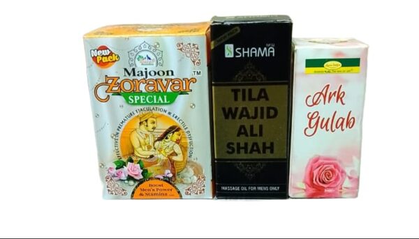 sufi health care Majoon zoravar special 150gm Tila wajid ali shah 15ml FREEE Arq gulab
