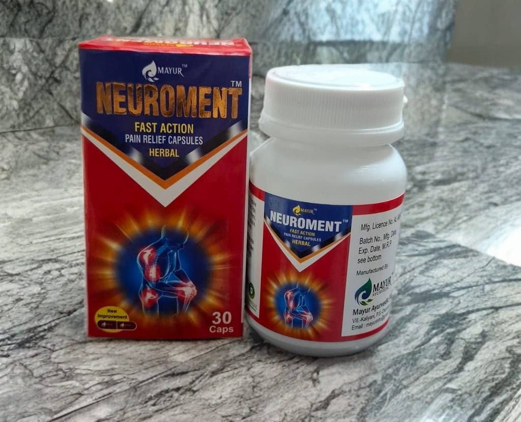 Neuroment Fast Action Pain relief Capsules herbal 30cp