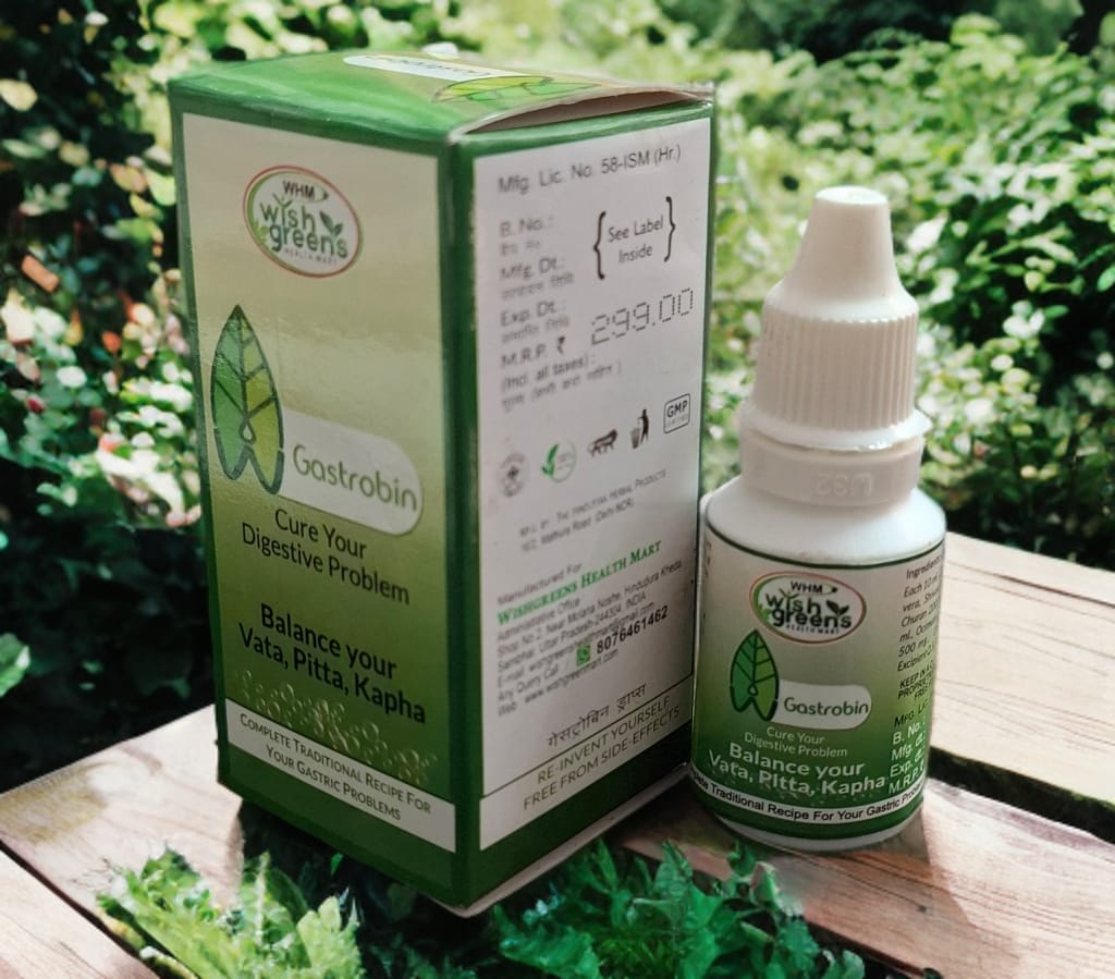 WHM Gastrobin cure Digestive Problem 15ml Drops (Pack of 1)