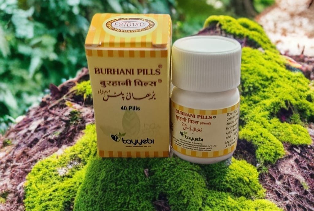 Burhani pills 40pills (Pack of 3)