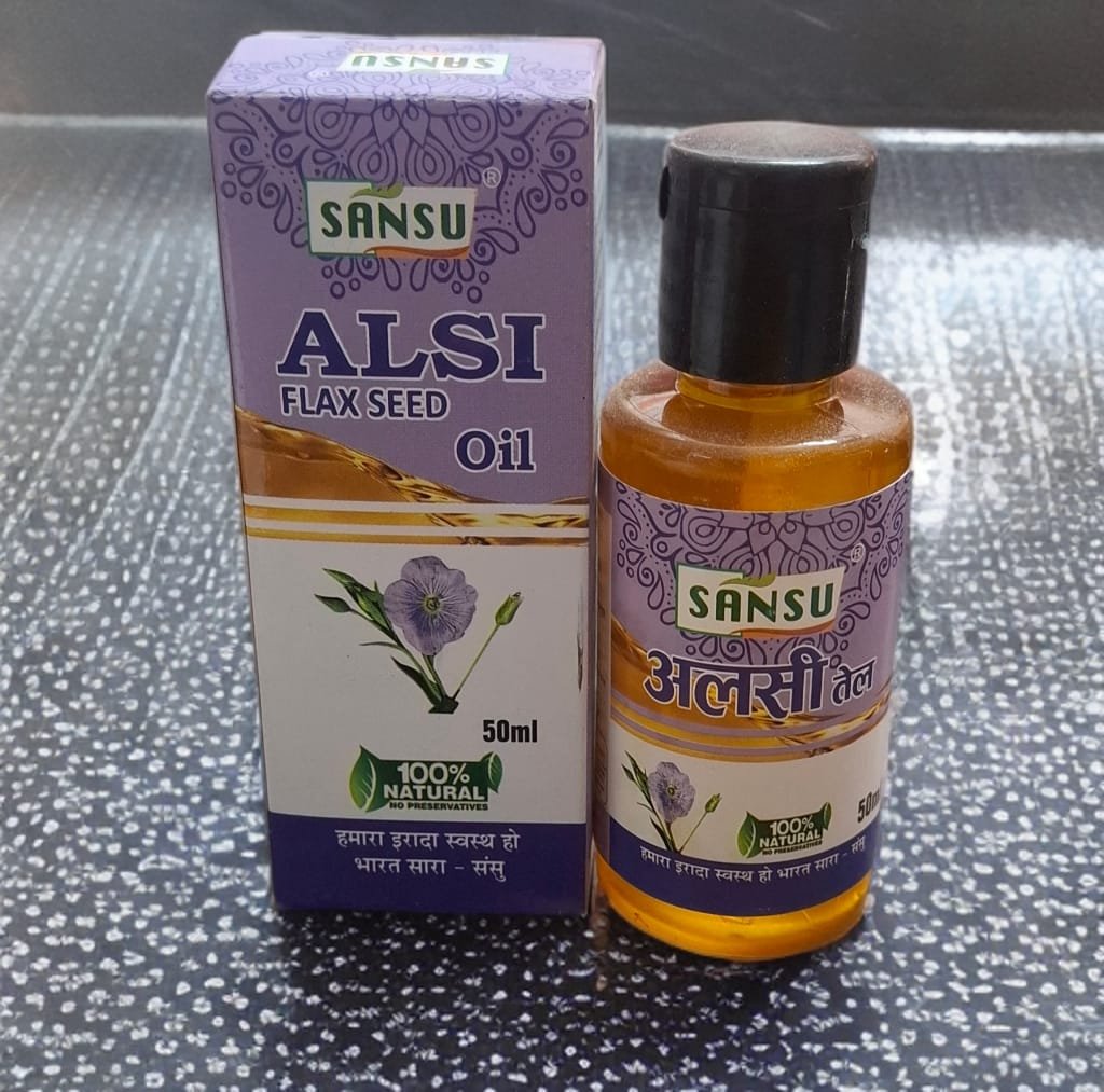 Alsi flaxseed oil 50ml (Pack of 2)