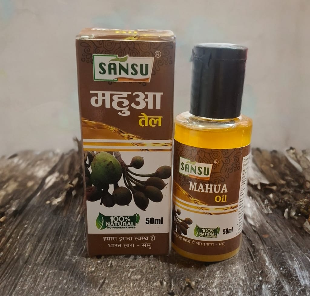 Mahua oil ayurvadic 50ml (Pack of 2)