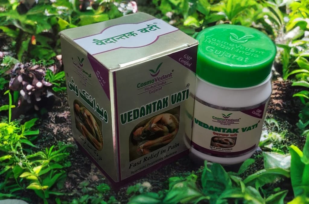 VEDANTAK VATI Fast relief in Pain 20tb (Pack of 1)