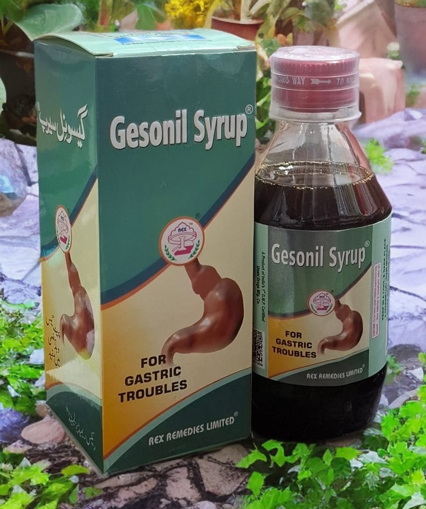 Gesonil syrup 200ml (Pack of 1) for gastric troubles